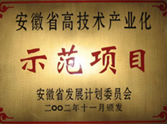 高新技術(shù)產(chǎn)業(yè)化示范項目